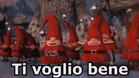 Folletto Elfo Ti Voglio Bene Bacio Bosco Foresta Magia GIF - Elf I Love You Kiss GIFs