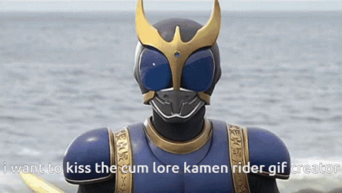 Kamen Rider Cum Lore GIF - Kamen Rider Cum Lore Kiss Me GIFs
