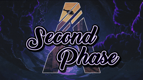 a purple background with the words second phase