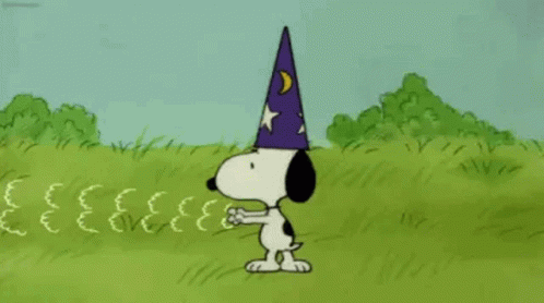 Snoopy Wizard GIF - Snoopy Wizard GIFs