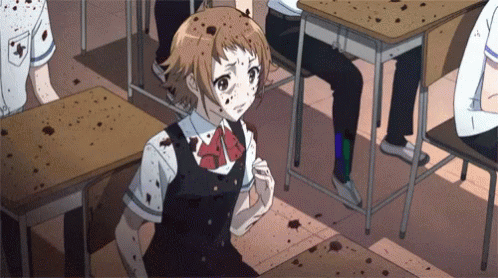 Anime Another GIF - Anime Another Stressed GIFs