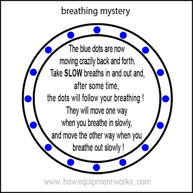 the blue dots are now moving crazy back and forth