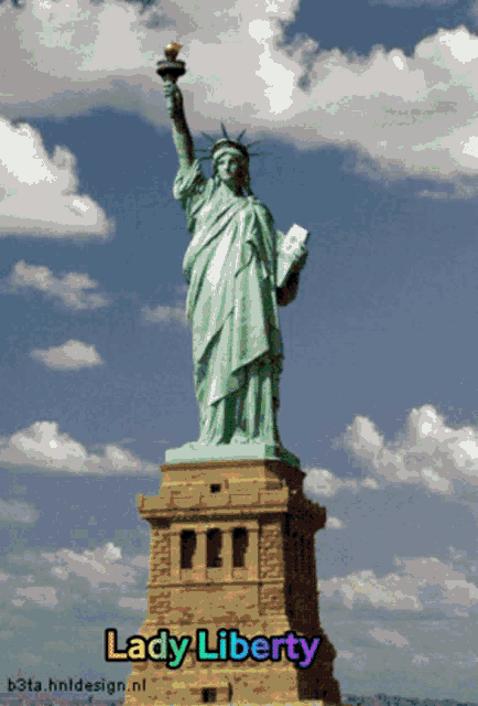 Lady Liberty Fuck It GIF - Lady Liberty Fuck It Statue Of Liberty GIFs
