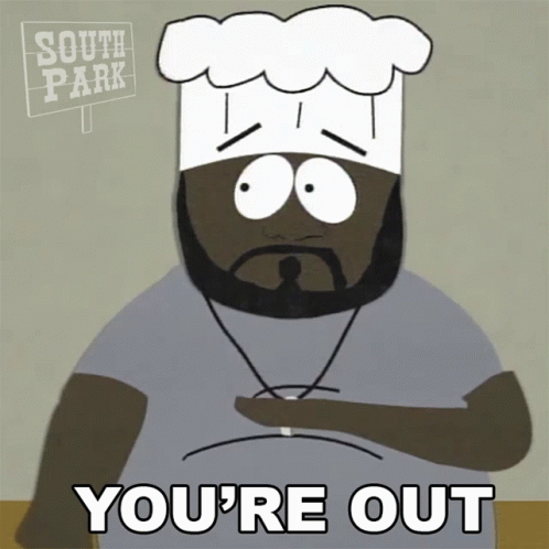 Youre Out Jerome Mcelroy GIF - Youre Out Jerome Mcelroy South Park GIFs