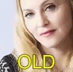 Madonna Old GIF - Madonna Old Blinking GIFs