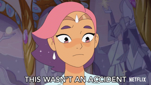 This Wasnt An Accident Glimmer GIF - This Wasnt An Accident Glimmer Shera And The Princesses Of Power GIFs