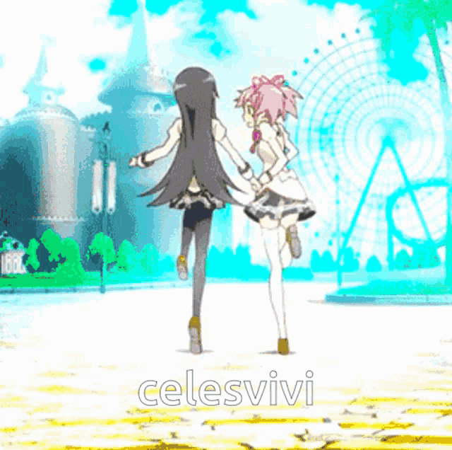 celesvivi is written on the bottom of the picture