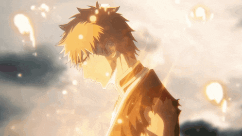 a close up of a person 's face with the sun shining on them
