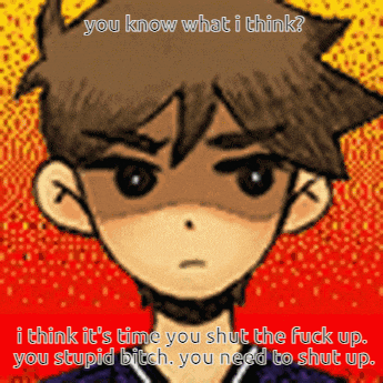a drawing of a boy with the words " you know what i think "