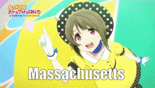 a cartoon girl with massachusetts written in the bottom right corner