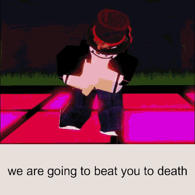 Nickolidiffy We Are Going To Beat You To Death GIF - Nickolidiffy We Are Going To Beat You To Death Meme GIFs