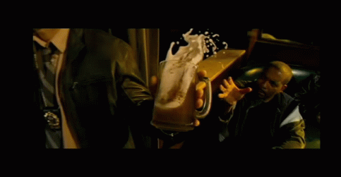 Drinking With Terry Hoitz Beer GIF - Drinking With Terry Hoitz Beer Spill GIFs