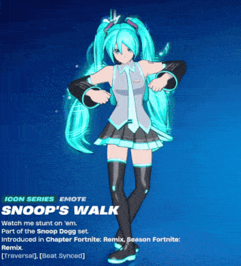a video game character named hatsune miku