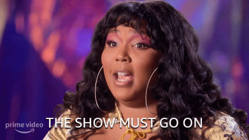 The Show Must Go On Lizzo GIF - The Show Must Go On Lizzo Lizzos Watch Out For The Big Grrrls GIFs