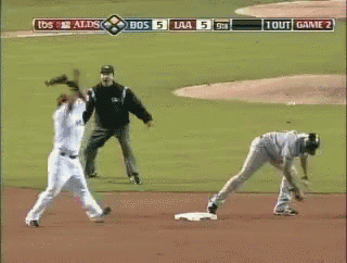 a baseball game is being played between the boston red sox and the laa