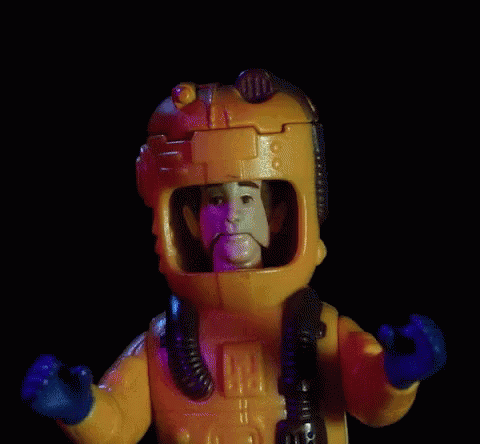 Action Figure GIF - Action Figure Scared GIFs