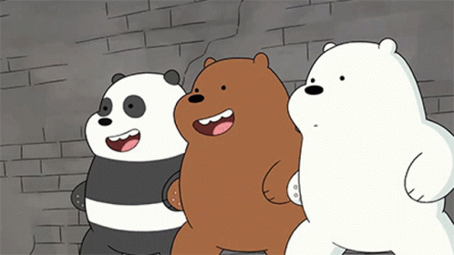 Dancando Ice Bear GIF - Dancando Ice Bear Panda Bear GIFs
