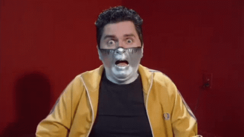 Captain Disillusion Running Into Wall GIF - Captain Disillusion Running Into Wall Panic GIFs