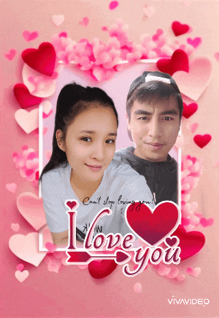 a picture of a man and a woman with the words " i love you " on the bottom