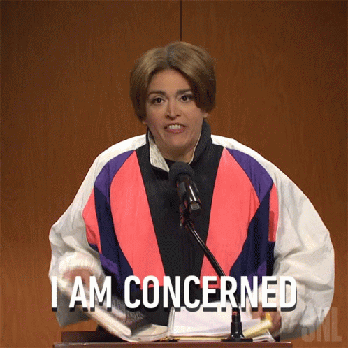 I Am Concerned Cecily Strong GIF - I Am Concerned Cecily Strong Saturday Night Live GIFs