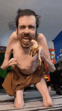 Emaciated Man Eating Banana Emaciated Banana GIF - Emaciated Man Eating Banana Emaciated Banana Emaciated Man GIFs