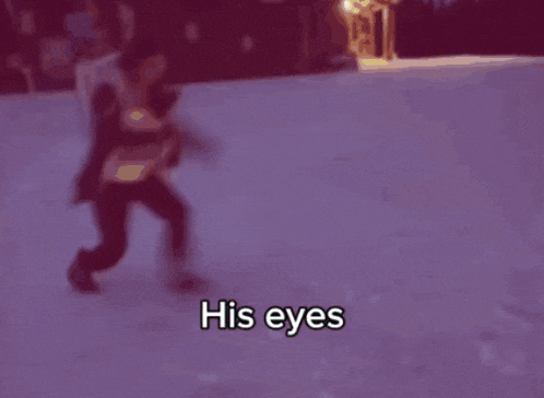a purple background with the words his voice in white