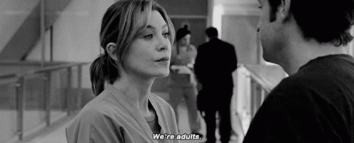 Greys Anatomy Meredith Grey GIF - Greys Anatomy Meredith Grey Were Adults GIFs