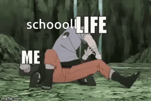 Me Vs School Life GIF - Me Vs School Life GIFs