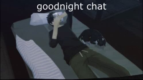 Good Night Persona5 GIF - Good Night Persona5 Persona GIFs