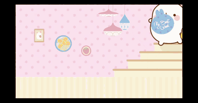 a picture of a rabbit and a chick with the words my best cook written on the bottom
