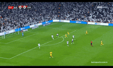 a soccer game between bjk and eyp is on bein sports