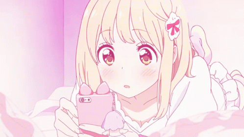 Cute Phone GIF - Cute Phone Anime GIFs