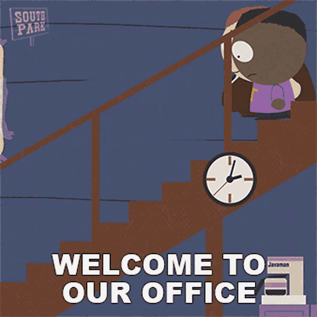 Welcome To Our Office Eric Cartman GIF