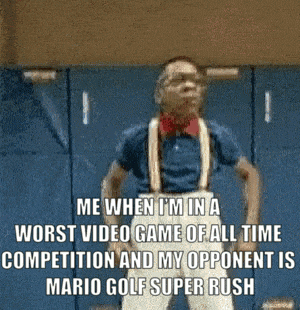 Mario Mario Golf Super Rush GIF