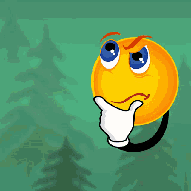 a cartoon smiley face with a hand on his chin and a green background that says ' punjabi ' on it