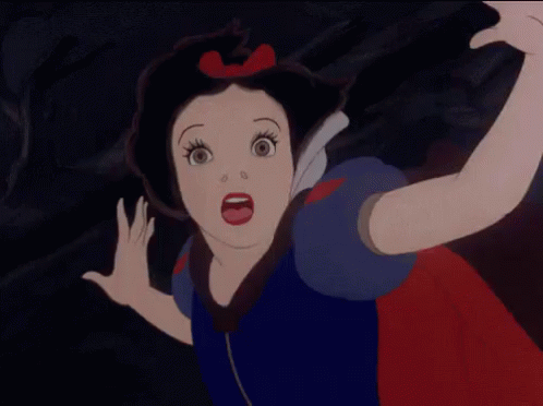 Spinning Snowwhite GIF - Snow White Shocked Surprised GIFs