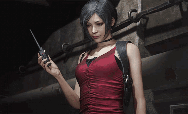 Ada Wong Leon Kennedy GIF - Ada Wong Leon Kennedy Resident Evil GIFs