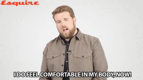 I Do Feel Comfortable In My Body Contented GIF - I Do Feel Comfortable In My Body Contented Pleased GIFs