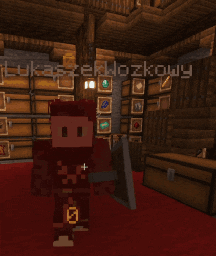 a screenshot of a video game with the name lukaszek on the top