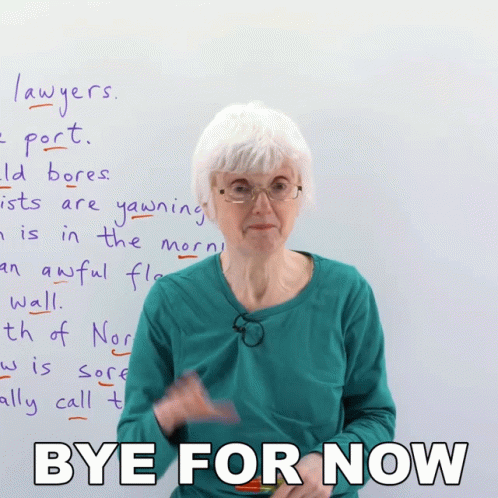 Bye For Now Gill GIF - Bye For Now Gill Engvid GIFs