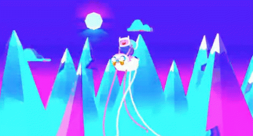 Psychedelic Adventure Time GIF - Adventur Time Finn Jake GIFs