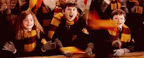 Harry Potter Cheer GIF - Harry Potter Cheer Cheering GIFs