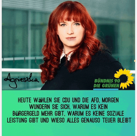 a poster of a woman with red hair and a green background that says ' agiesha ' on it