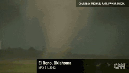 a picture of a tornado in el reno oklahoma