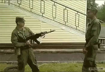 Gun Kick GIF - Military Soldier Kick GIFs