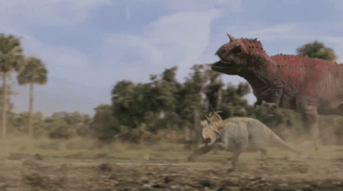 Carno Triceratops GIF - Carno Triceratops Running GIFs