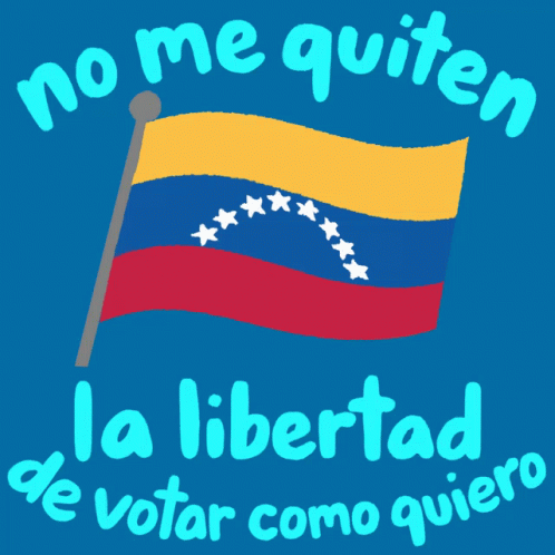 Venezuela No Me Quieten La Libertad De Votar Como Quiero GIF - Venezuela No Me Quieten La Libertad De Votar Como Quiero Do Not Deny Me The Freedom To Vote As I Want GIFs