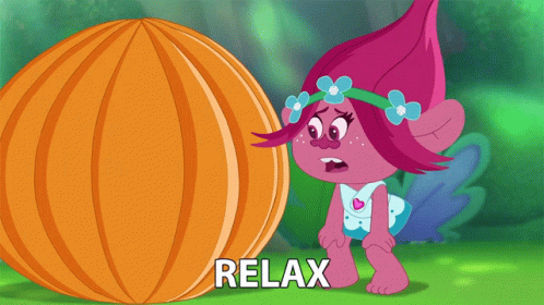 Relax Poppy GIF - Relax Poppy The Trolls Beat Goes On GIFs