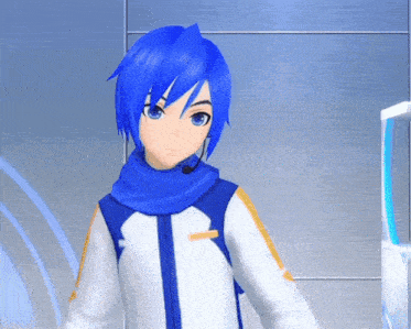 Kaito Silly GIF - Kaito Silly Project Diva GIFs