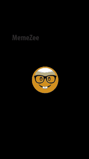 a memezee logo that looks like a camera